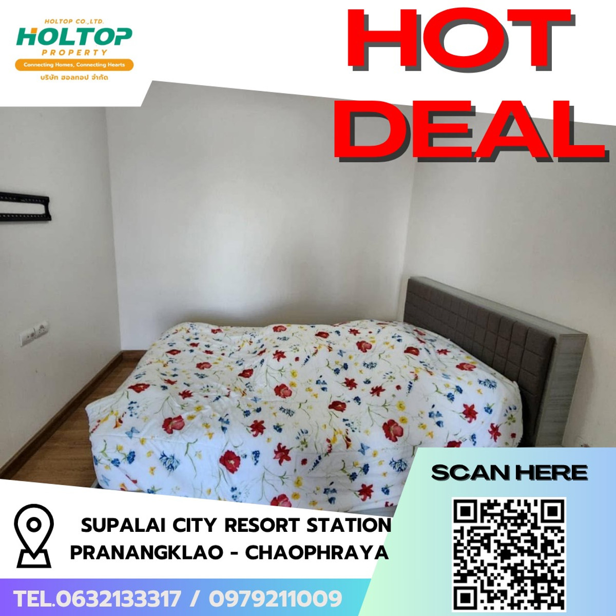 For RentCondoRattanathibet, Sanambinna : #R9693 🎉 220369 Condo for rent Supalai City Resort Station Pranangklao - Chaophraya.