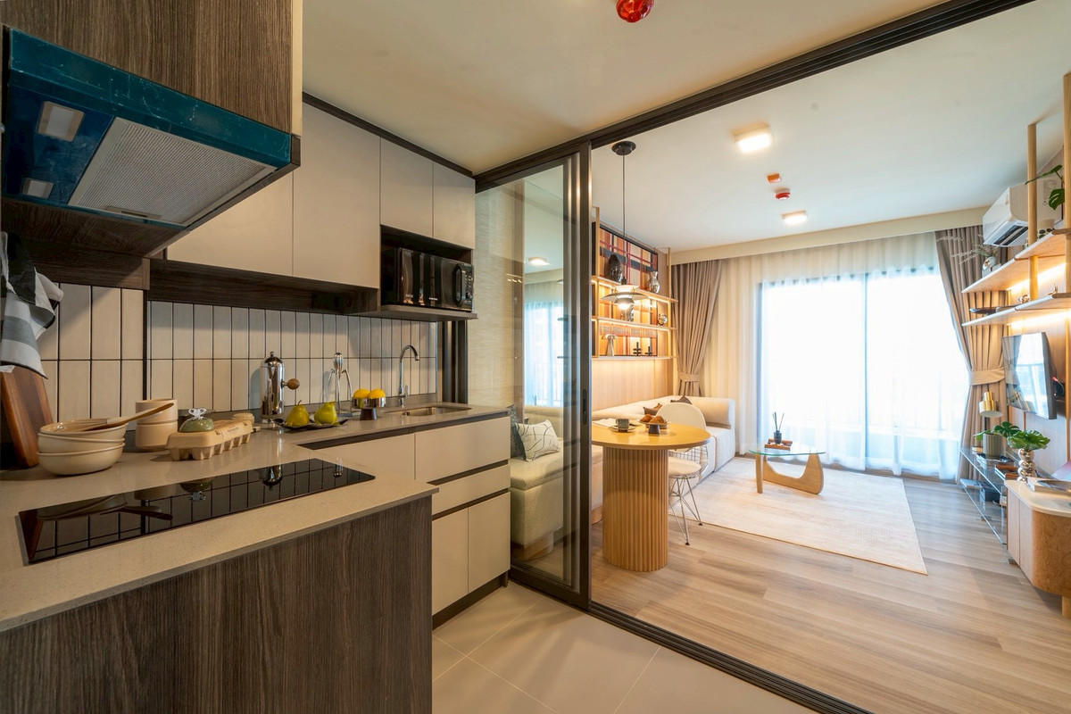 For SaleCondoKasetsart, Ratchayothin : 🎉 Secret Deal! Lowest Price! 🎉 Chapter One More Kaset — spacious units in a prime location near Kasetsart University and the BTS. Guaranteed best price! 💯  📱 092-808-8899