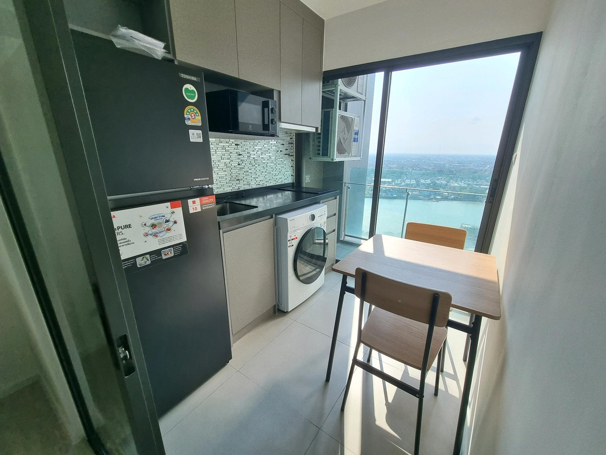 For RentCondoBang Sue, Wong Sawang, Tao Pun : 🔥For Rent Now!🔥 The Clef Riverine Chao Phraya - Wong Sawang. Beautiful room, fully furnished, Chao Phraya river view, near MRT, ready to move in immediately.