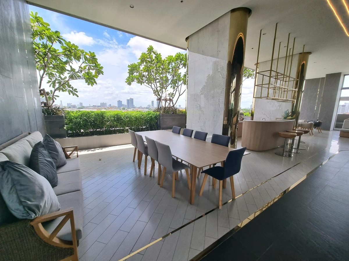 For RentCondoBang Sue, Wong Sawang, Tao Pun : 🔥For Rent Now!🔥 The Clef Riverine Chao Phraya - Wong Sawang. Beautiful room, fully furnished, Chao Phraya river view, near MRT, ready to move in immediately.