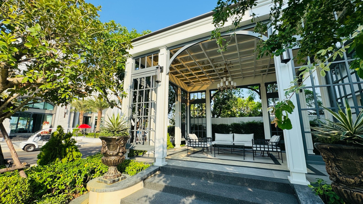 ขายบ้านพระราม 5 ราชพฤกษ์ บางกรวย : ขาย📍คฤหาสน์หรูใหม่ ริมแม่น้ำ 95 ลบ. หน้าคลับเฮาส์ The Grand Riverfront ราชพฤกษ์ - พระราม 5  โครงการเดียวรับรางวัลมาตรฐานโลก LEED Gold 2024