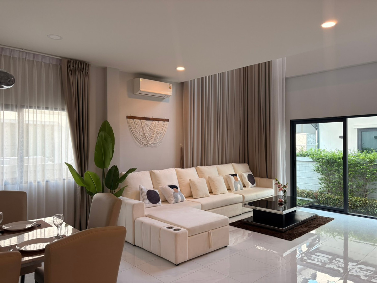 For RentHouseBangna, Bearing, Lasalle : 🏡 FOR RENT: THE CITY BANGNA (NEW PROJECT) ✨ Luxury detached house, potential location next to Mega Bangna + near the expressway + international school.