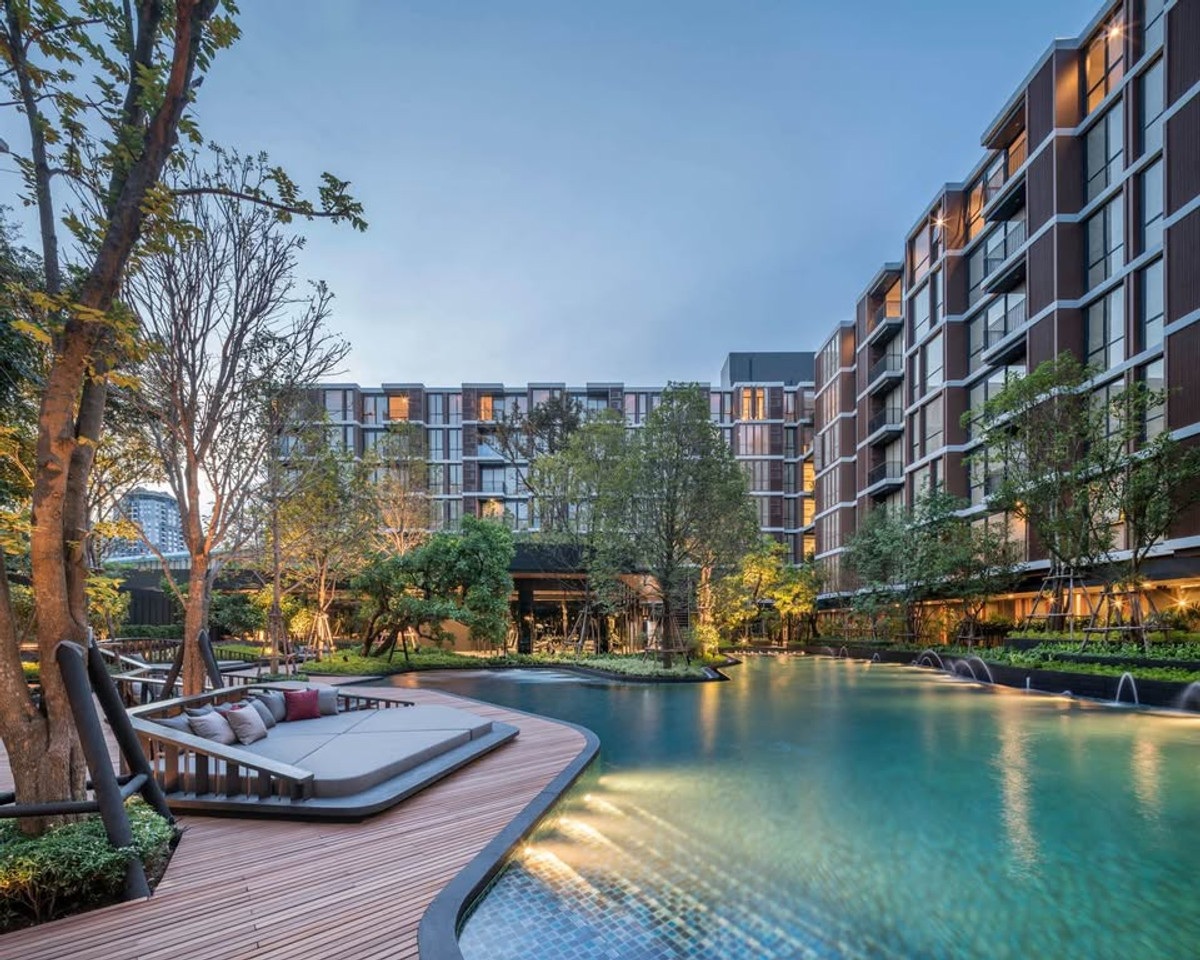 ให้เช่าคอนโดอ่อนนุช อุดมสุข : ปล่อยเช่า✨คอนโดสไตล์รีสอร์ท ใกล้รถไฟฟ้า BTS อ่อนนุช | mori HAUS สุขุมวิท 77 | 1 ห้องนอน พร้อมอยู่ , มีรถรับส่งBTS , ใกล้ Habito mall เพียง 200 เมตร