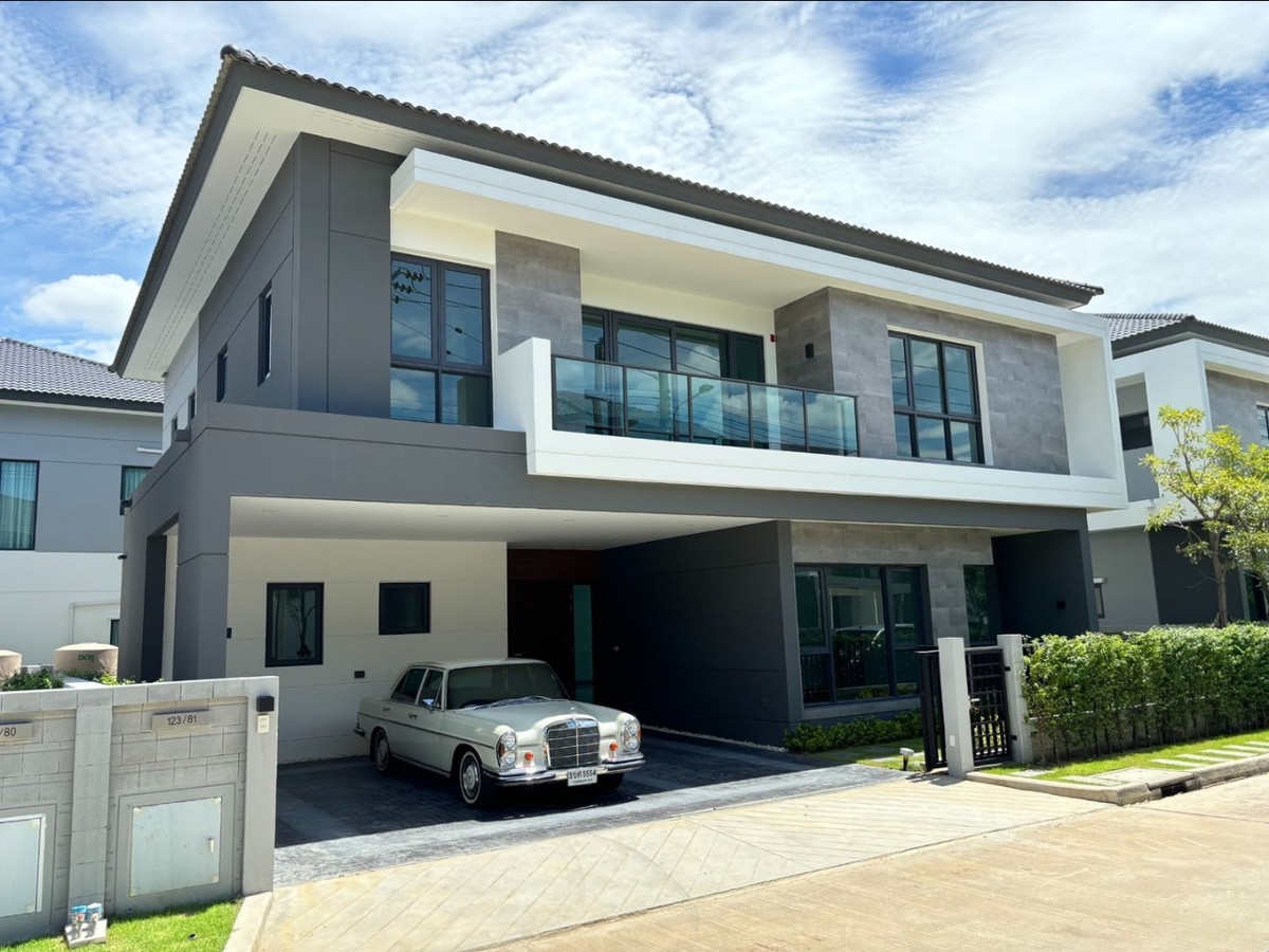 For RentHouseBangna, Bearing, Lasalle : 🏡 FOR RENT: THE CITY BANGNA (NEW PROJECT) ✨ Luxury detached house, potential location next to Mega Bangna + near the expressway + international school.