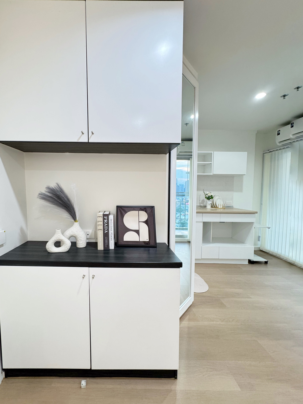 For SaleCondoRama9, Petchburi, RCA : Condo for sale Lumpini Park Rama 9-Ratchada, beautiful room with all new furniture.