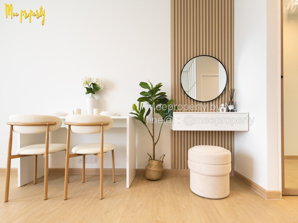 For SaleCondoRama9, Petchburi, RCA : #Condo for sale, ready to move in, I-House Rama 9 (I-House Rama 9) Studio 27 sq m., near Piyawet Hospital, Rama 9, newly renovated room, beautiful, ready to move in, suitable for own living or renting out ME-257