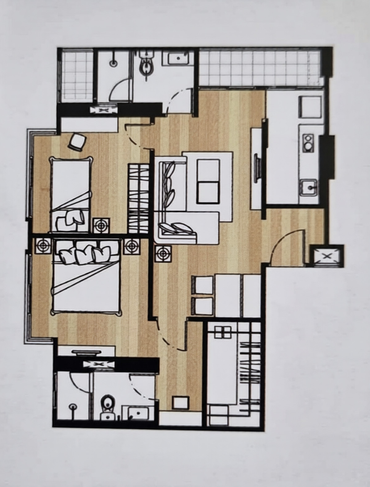For SaleCondoSapankwai,Jatujak : 2 bedrooms, high floor, city view, 69 sq m, best price!!⭐U Delight @ Jatujak Station (U Delight @ Jatujak Station)