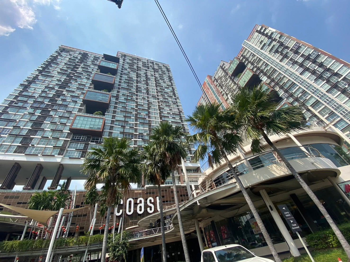 ให้เช่าคอนโดบางนา แบริ่ง ลาซาล : ให้เช่า Penthouse 3นอน  The Coast Bangna Skywalk เชื่อม BTS บางนา  (Rt-01)