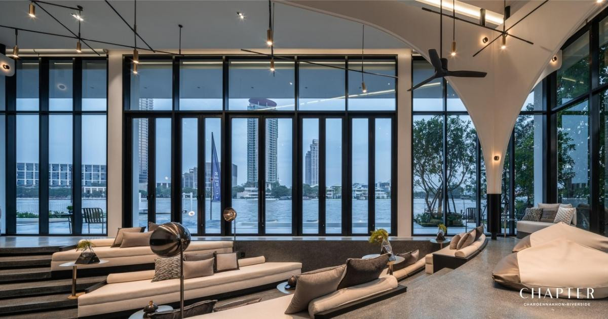 For RentCondoWongwianyai, Charoennakor : Ultimate Privacy with a 180° River View | Chapter Charoennakorn – Riverside