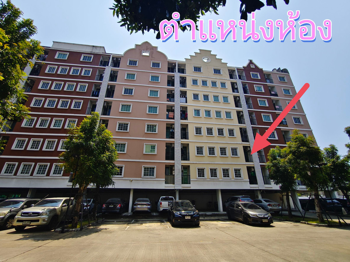 For SaleCondoMahachai Samut Sakhon : Condo for sale below appraised value  Tulip Square Om Noi Project