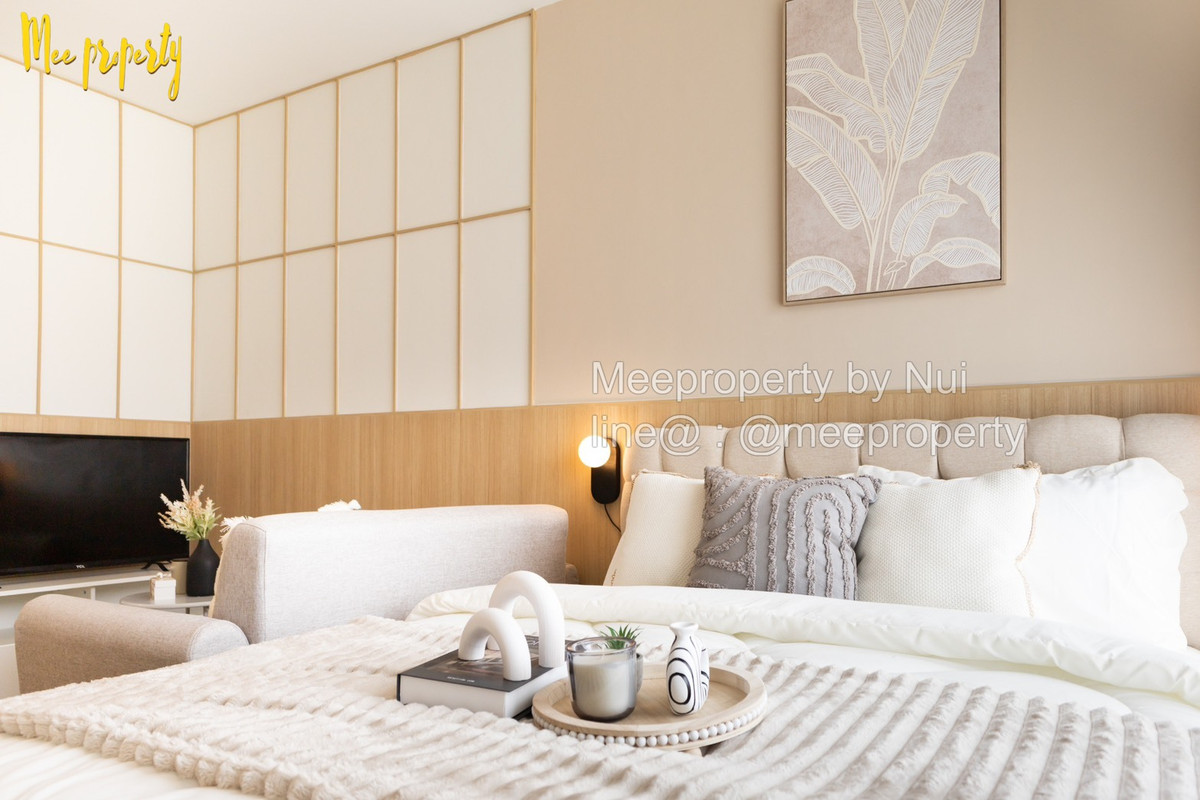 For SaleCondoRama9, Petchburi, RCA : #Condo for sale, ready to move in, I-House Rama 9 (I-House Rama 9) Studio 27 sq m., near Piyawet Hospital, Rama 9, newly renovated room, beautiful, ready to move in, suitable for own living or renting out ME-257