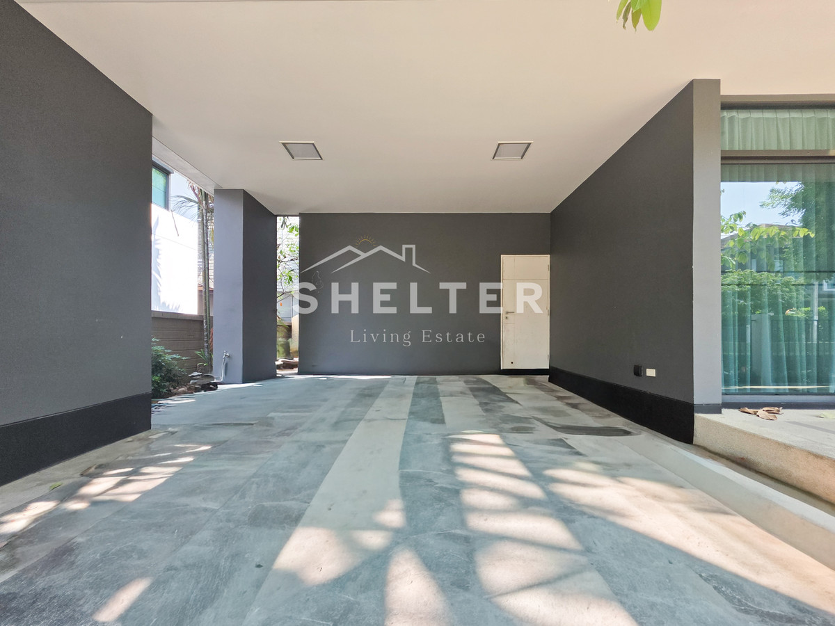 HousePattanakan, Srinakarin : Single house ready for sale and rent Move in immediately, near Brighton College Bangkok, Suvarnabhumi Airport ✈️