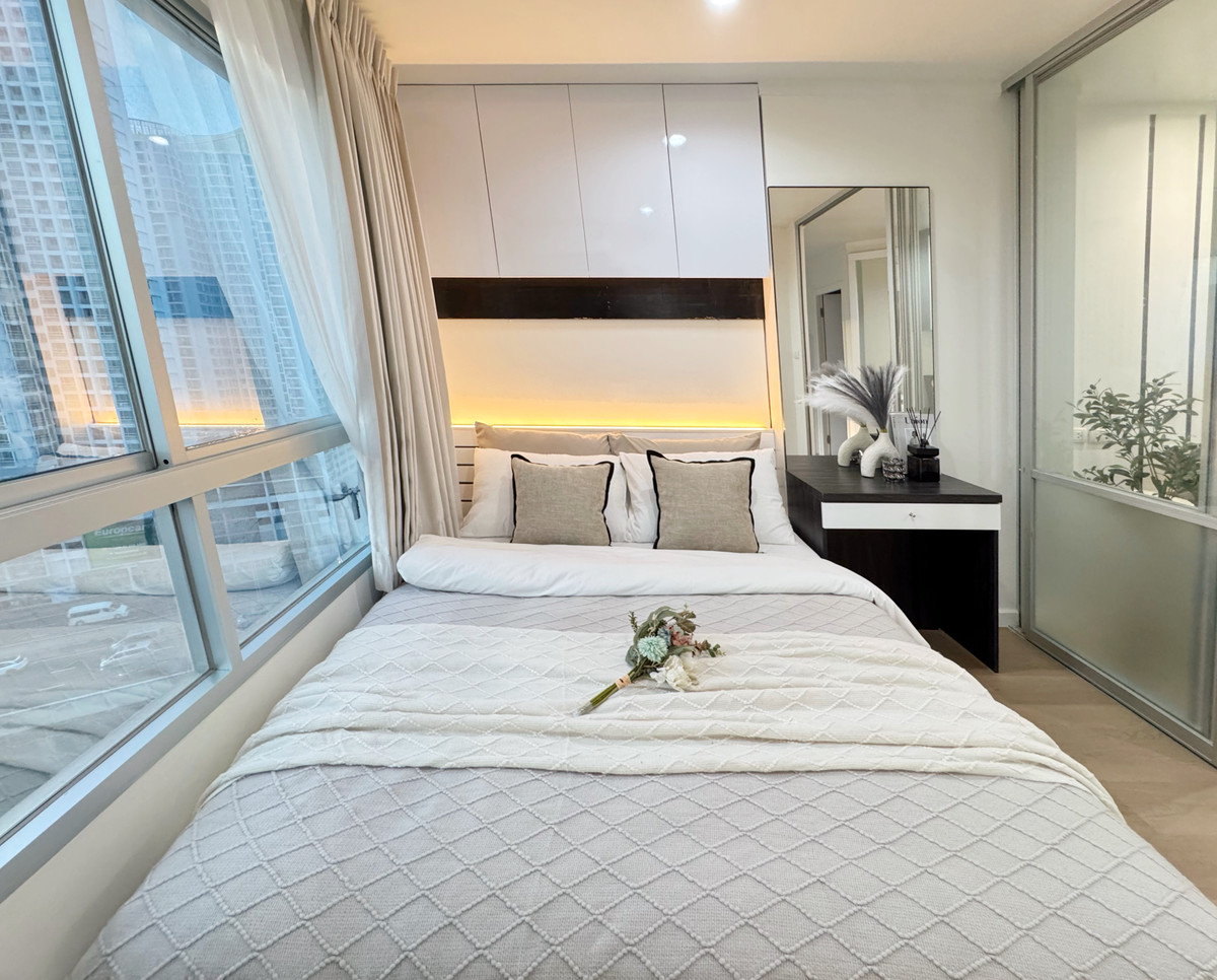 For SaleCondoRama9, Petchburi, RCA : Condo for sale Lumpini Park Rama 9-Ratchada, beautiful room with all new furniture.