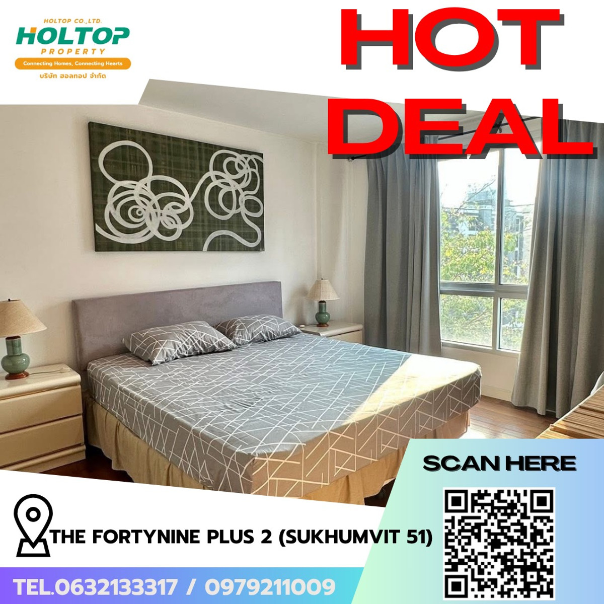 For RentCondoSukhumvit, Asoke, Thonglor : #R9718 🎉 230369 Condo for rent: The Fortynine Plus 2 (Sukhumvit 51) (Previous code R8095)