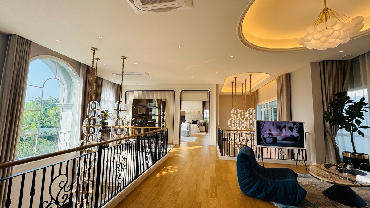 ขายบ้านพระราม 5 ราชพฤกษ์ บางกรวย : ขาย📍คฤหาสน์หรูใหม่ ริมแม่น้ำ 95 ลบ. หน้าคลับเฮาส์ The Grand Riverfront ราชพฤกษ์ - พระราม 5  โครงการเดียวรับรางวัลมาตรฐานโลก LEED Gold 2024