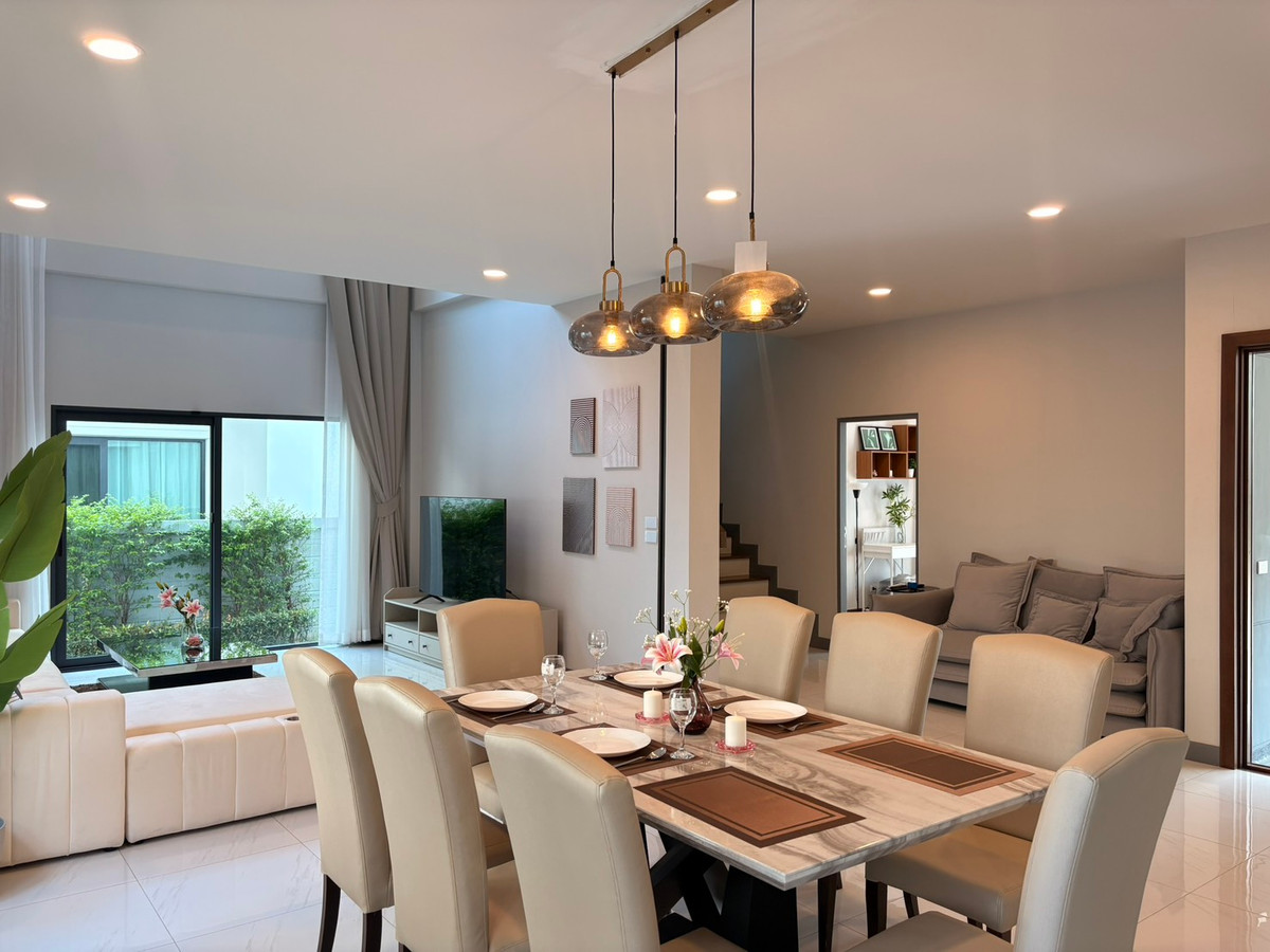 For RentHouseBangna, Bearing, Lasalle : 🏡 FOR RENT: THE CITY BANGNA (NEW PROJECT) ✨ Luxury detached house, potential location next to Mega Bangna + near the expressway + international school.