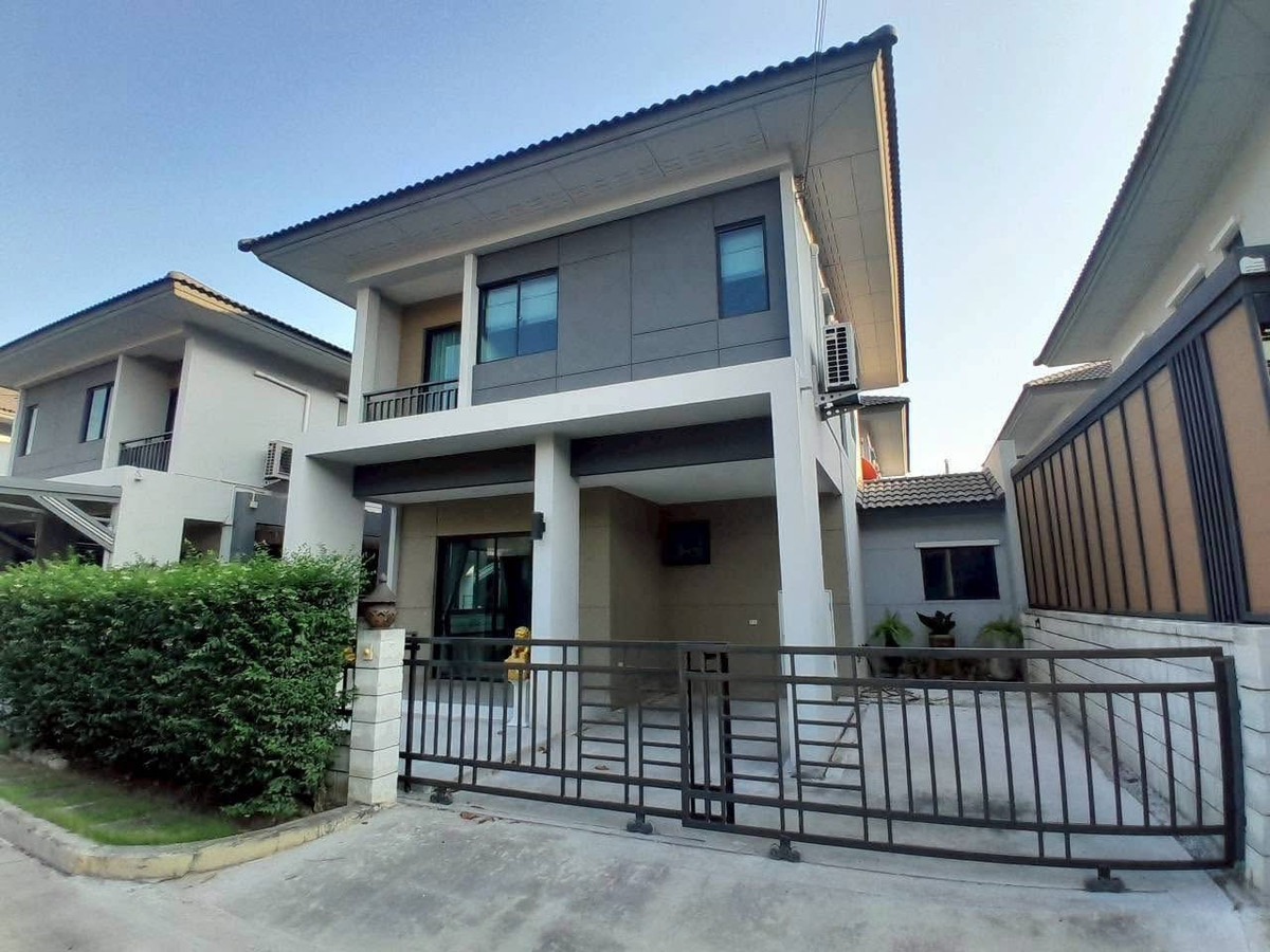 For RentHouseNonthaburi, Bang Yai, Bangbuathong : Twin house for rent Centro Westgate Village, near Jazz Green Village, Bang Bua Thong and Central Westgate.