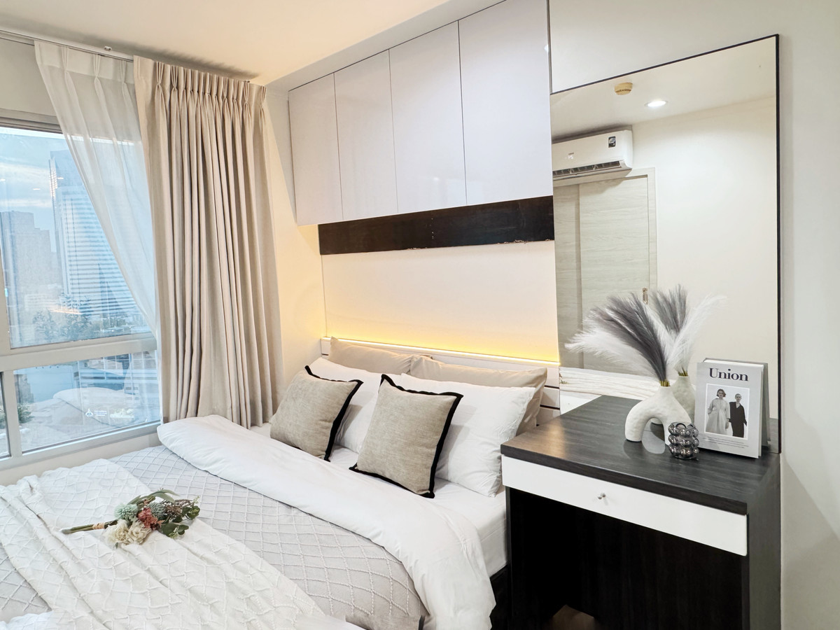 For SaleCondoRama9, Petchburi, RCA : Condo for sale Lumpini Park Rama 9-Ratchada, beautiful room with all new furniture.