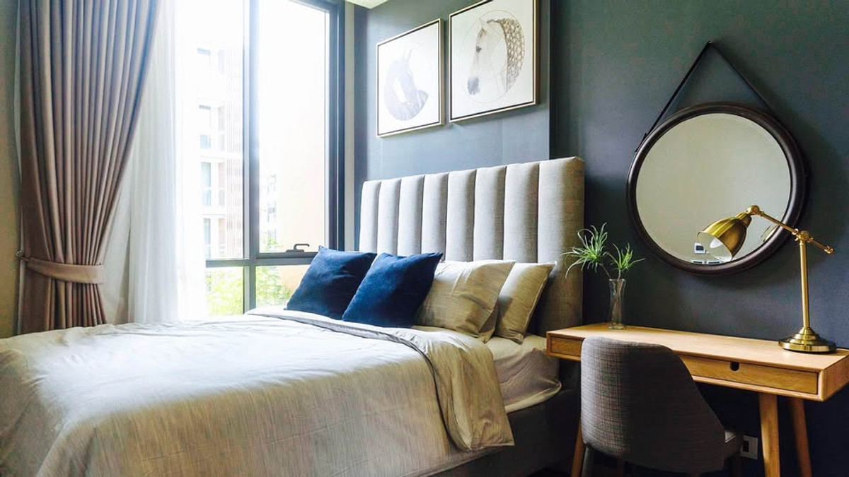 ให้เช่าคอนโดอ่อนนุช อุดมสุข : ปล่อยเช่า✨คอนโดสไตล์รีสอร์ท ใกล้รถไฟฟ้า BTS อ่อนนุช | mori HAUS สุขุมวิท 77 | 1 ห้องนอน พร้อมอยู่ , มีรถรับส่งBTS , ใกล้ Habito mall เพียง 200 เมตร