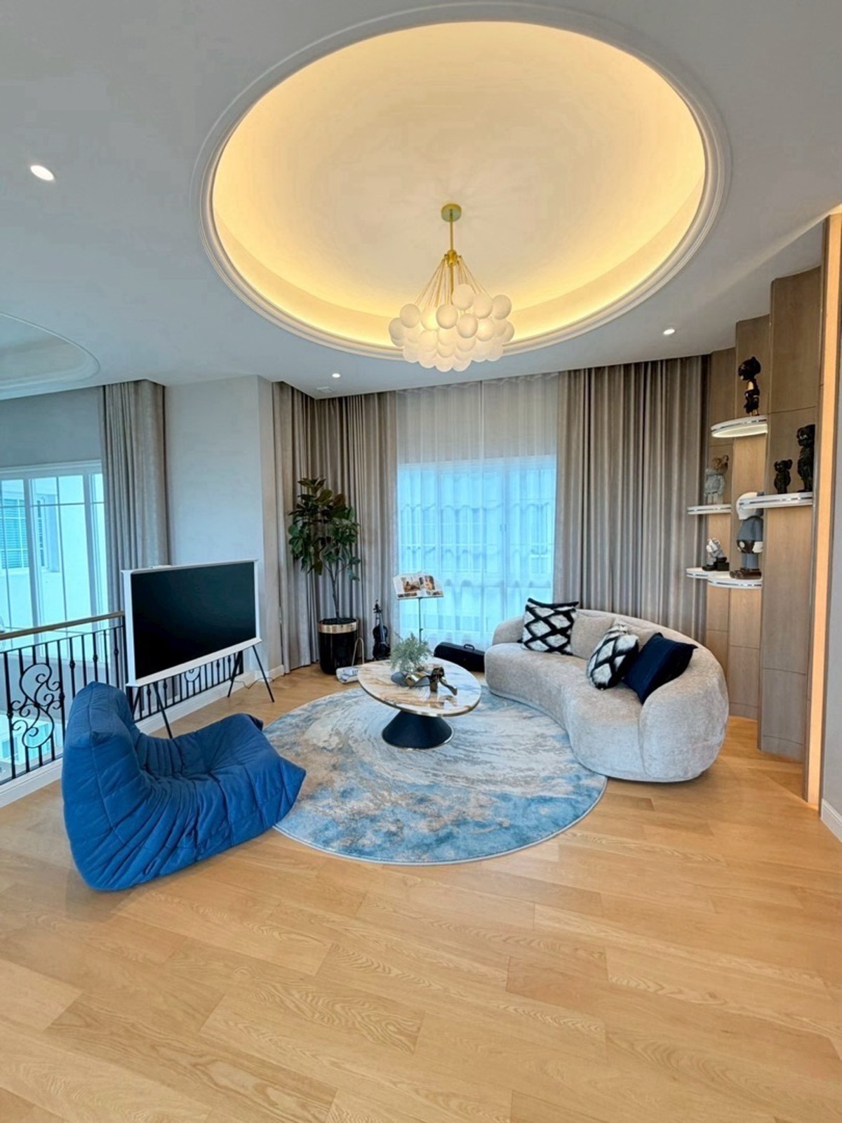 ขายบ้านพระราม 5 ราชพฤกษ์ บางกรวย : ขาย📍คฤหาสน์หรูใหม่ ริมแม่น้ำ 95 ลบ. หน้าคลับเฮาส์ The Grand Riverfront ราชพฤกษ์ - พระราม 5  โครงการเดียวรับรางวัลมาตรฐานโลก LEED Gold 2024