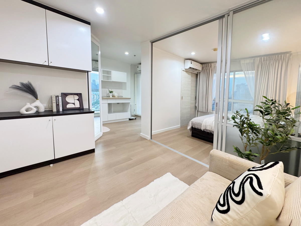 For SaleCondoRama9, Petchburi, RCA : Condo for sale Lumpini Park Rama 9-Ratchada, beautiful room with all new furniture.