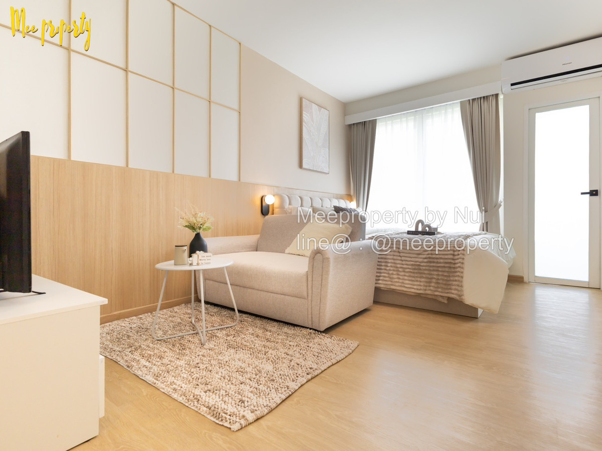 For SaleCondoRama9, Petchburi, RCA : #Condo for sale, ready to move in, I-House Rama 9 (I-House Rama 9) Studio 27 sq m., near Piyawet Hospital, Rama 9, newly renovated room, beautiful, ready to move in, suitable for own living or renting out ME-257