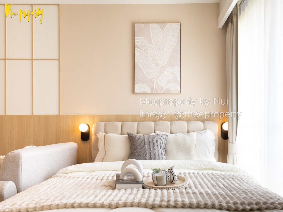 For SaleCondoRama9, Petchburi, RCA : #Condo for sale, ready to move in, I-House Rama 9 (I-House Rama 9) Studio 27 sq m., near Piyawet Hospital, Rama 9, newly renovated room, beautiful, ready to move in, suitable for own living or renting out ME-257