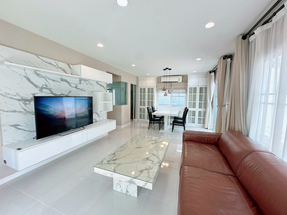 For RentHouseBangna, Bearing, Lasalle : Single house for rent, Chaiyaphruek Bangna KM.7, fully furnished, near Mega Bangna, only 600 m.