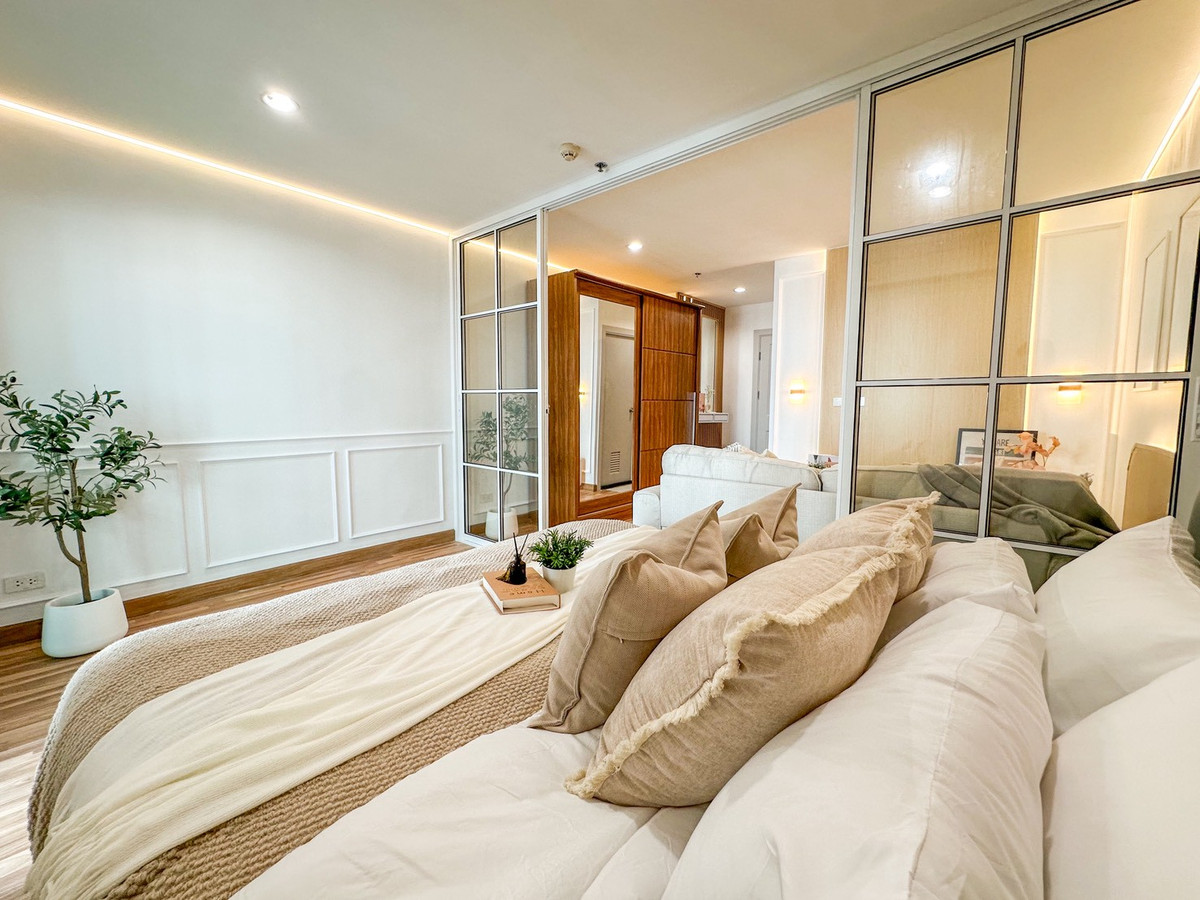 For SaleCondoVipawadee, Don Mueang, Lak Si : 🔥 Ready to move in! Condo for sale Regent Home 15 Chaengwattana 🏢 6th floor, fully furnished, new furniture, good price!!