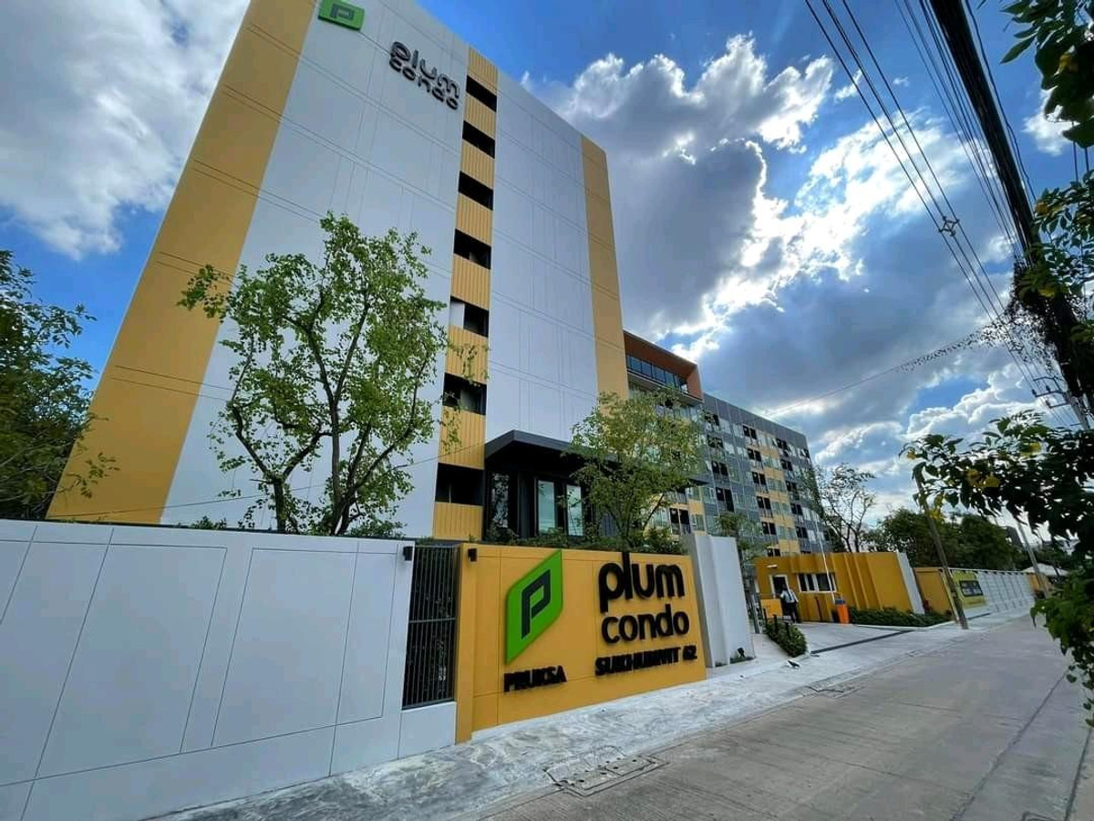 For SaleCondoOnnut, Udomsuk : Sold with tenant Plum Condo Sukhumvit 62