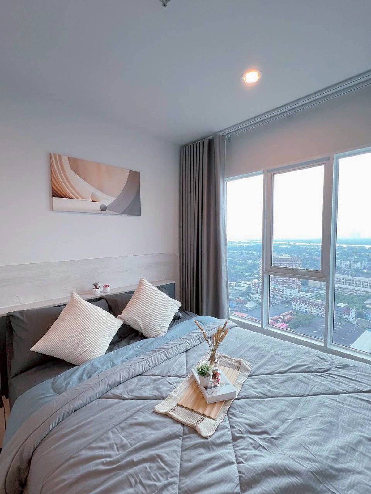 ให้เช่าคอนโดบางนา แบริ่ง ลาซาล : ✅ REGBN124 ✅ Line : @p2nproperty