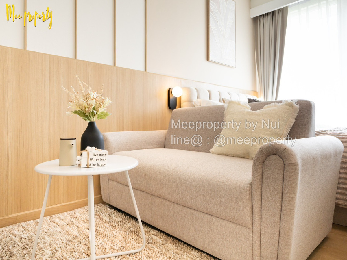 For SaleCondoRama9, Petchburi, RCA : #Condo for sale, ready to move in, I-House Rama 9 (I-House Rama 9) Studio 27 sq m., near Piyawet Hospital, Rama 9, newly renovated room, beautiful, ready to move in, suitable for own living or renting out ME-257