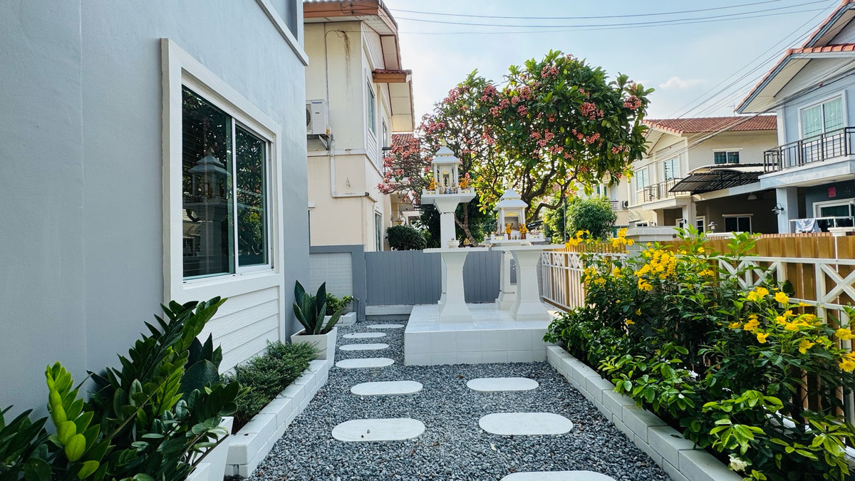 For SalePathum Thani,Rangsit, Thammasat : Urgent sale📍Newly renovated house House receives assets, fully furnished, great value, special price