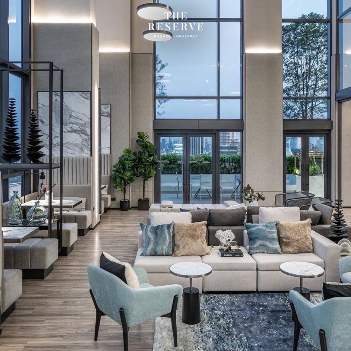 ให้เช่าคอนโดสะพานควาย จตุจักร : The Reserve Phahol-Pradipat ห้องDeplex2ชั้น พร้อมอยู่ เพียง20,000/เดือน