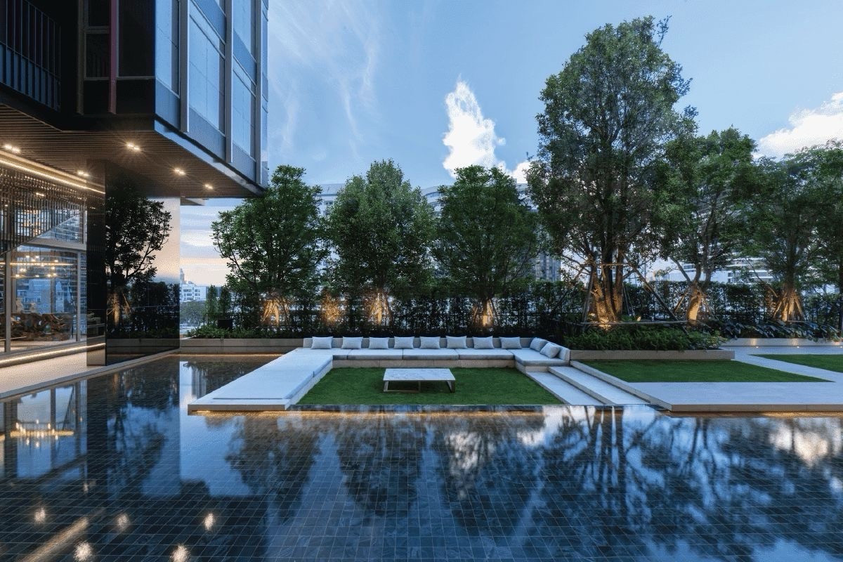 For SaleCondoSukhumvit, Asoke, Thonglor : 🔥Building closed promotion!!🔥 Rhythm Ekkamai Estate is very cheap!!!! 5,090,000 only, discount to millions, investment return 7%🔥 ☎️Call: 094-162-4424