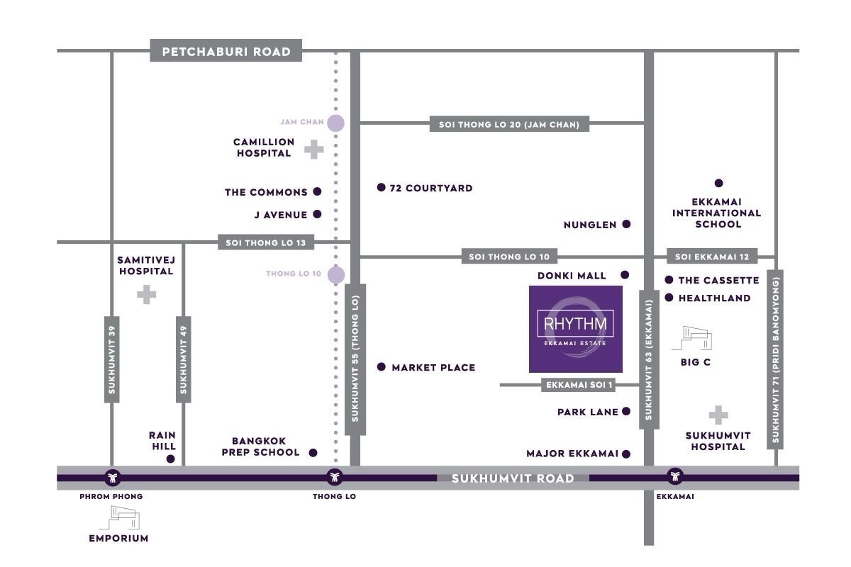 For SaleCondoSukhumvit, Asoke, Thonglor : 🔥Building closed promotion!!🔥 Rhythm Ekkamai Estate is very cheap!!!! 5,090,000 only, discount to millions, investment return 7%🔥 ☎️Call: 094-162-4424