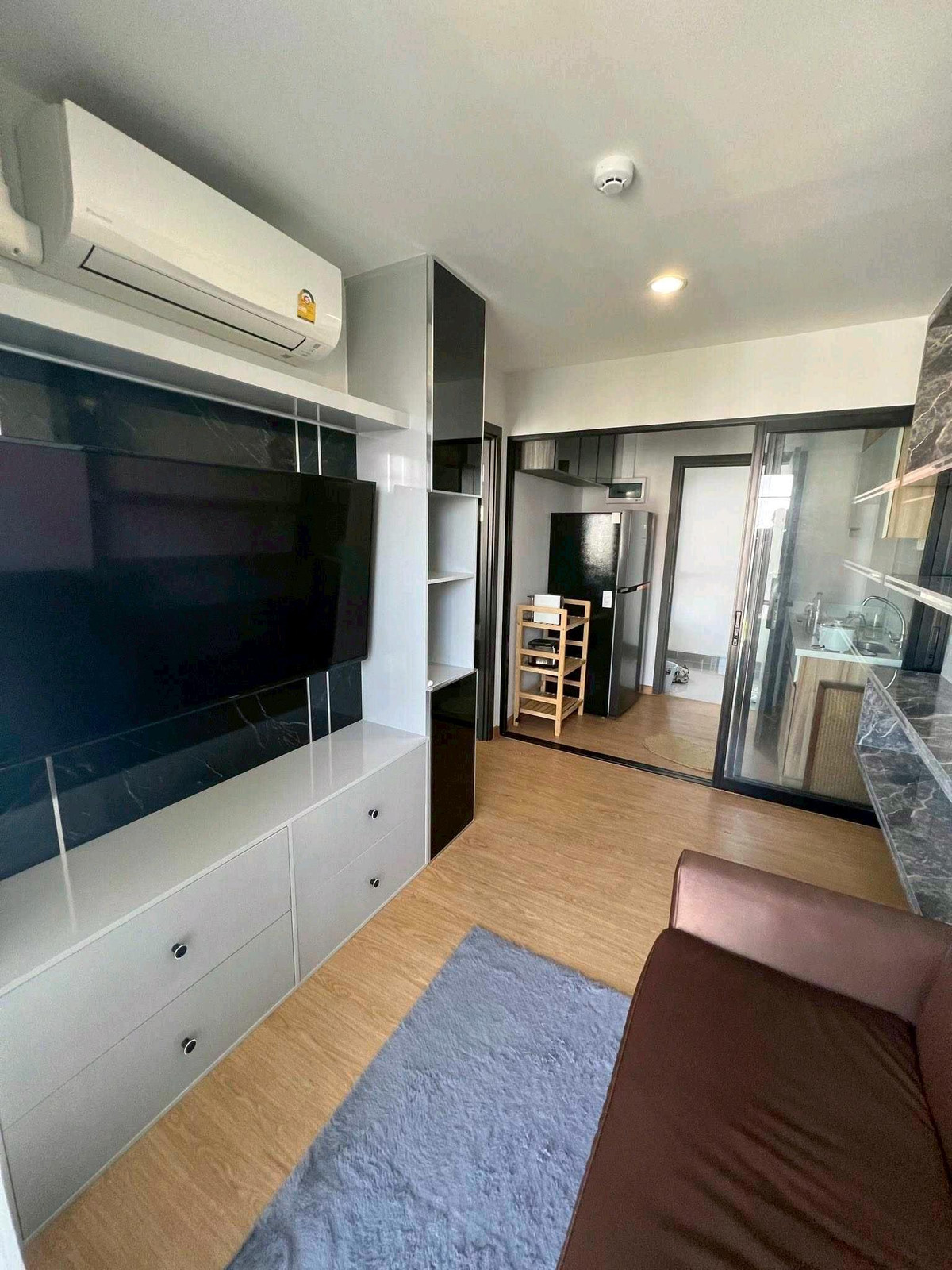 For RentCondoRatchadapisek, Huaikwang, Suttisan : #E132 🎉230369 Condo for rent Asher Ratchada-Huai Khwang