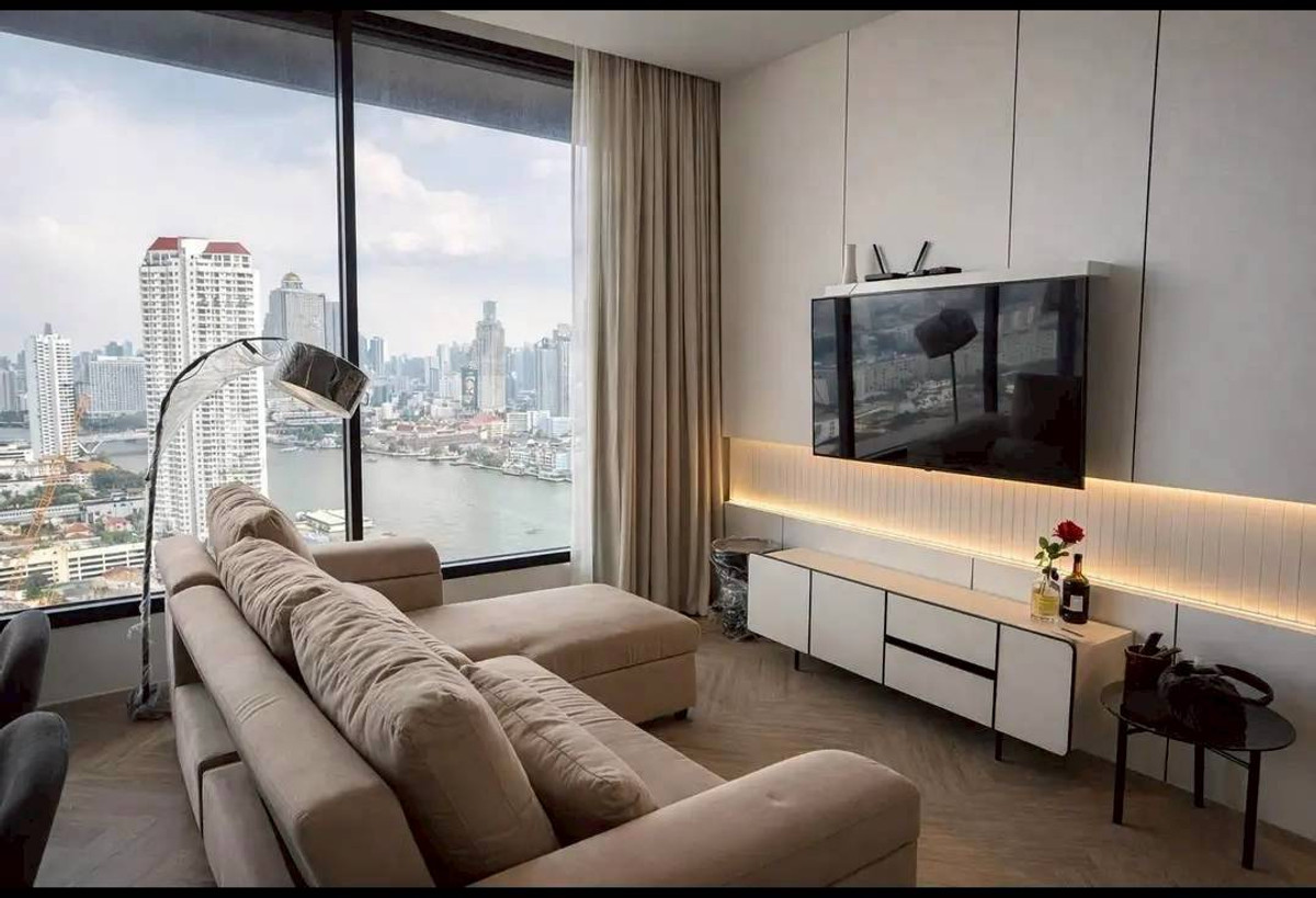 For RentCondoWongwianyai, Charoennakor : #L125🎉230369 Condo for rent Chapter Charoennakhon–Riverside  