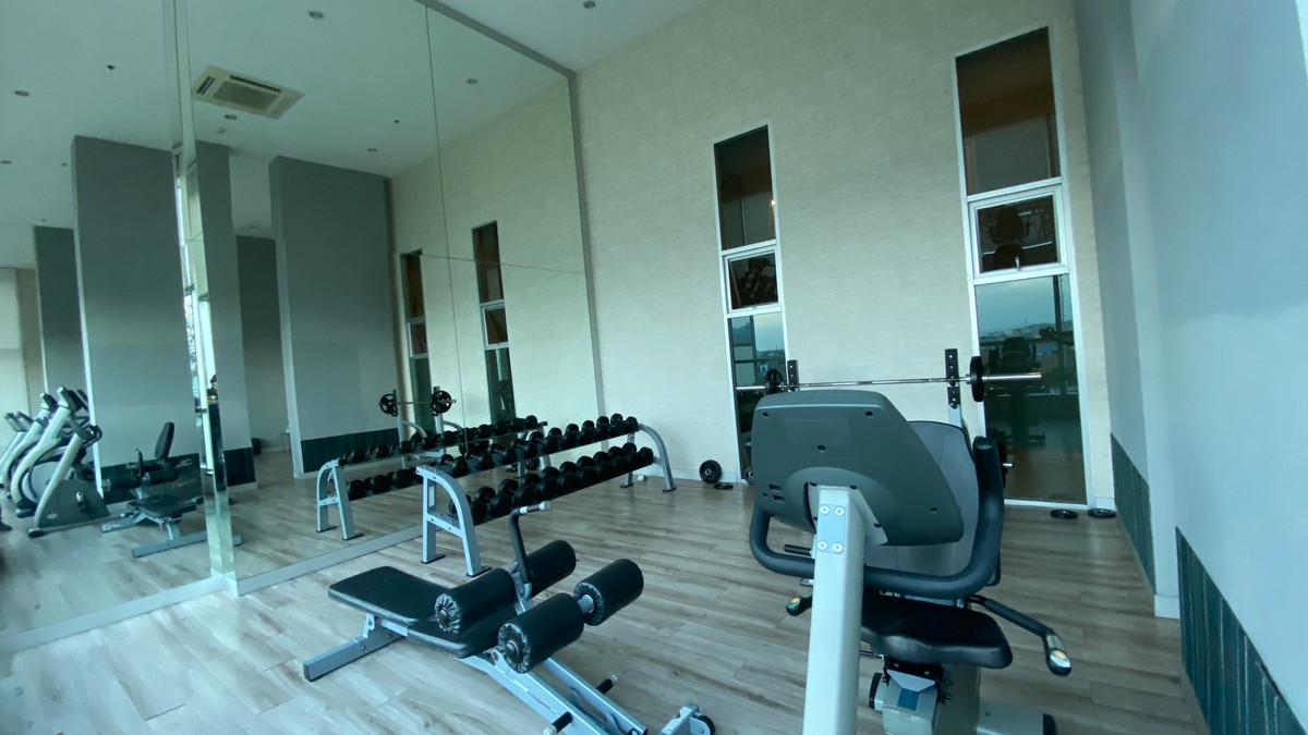 For RentCondoHuahin, Prachuap Khiri Khan, Pran Buri : Beautiful room, high floor view, very spectacular, overlooking the sea, near True Arena Condo Condo Baan Kiang Fah for rent.