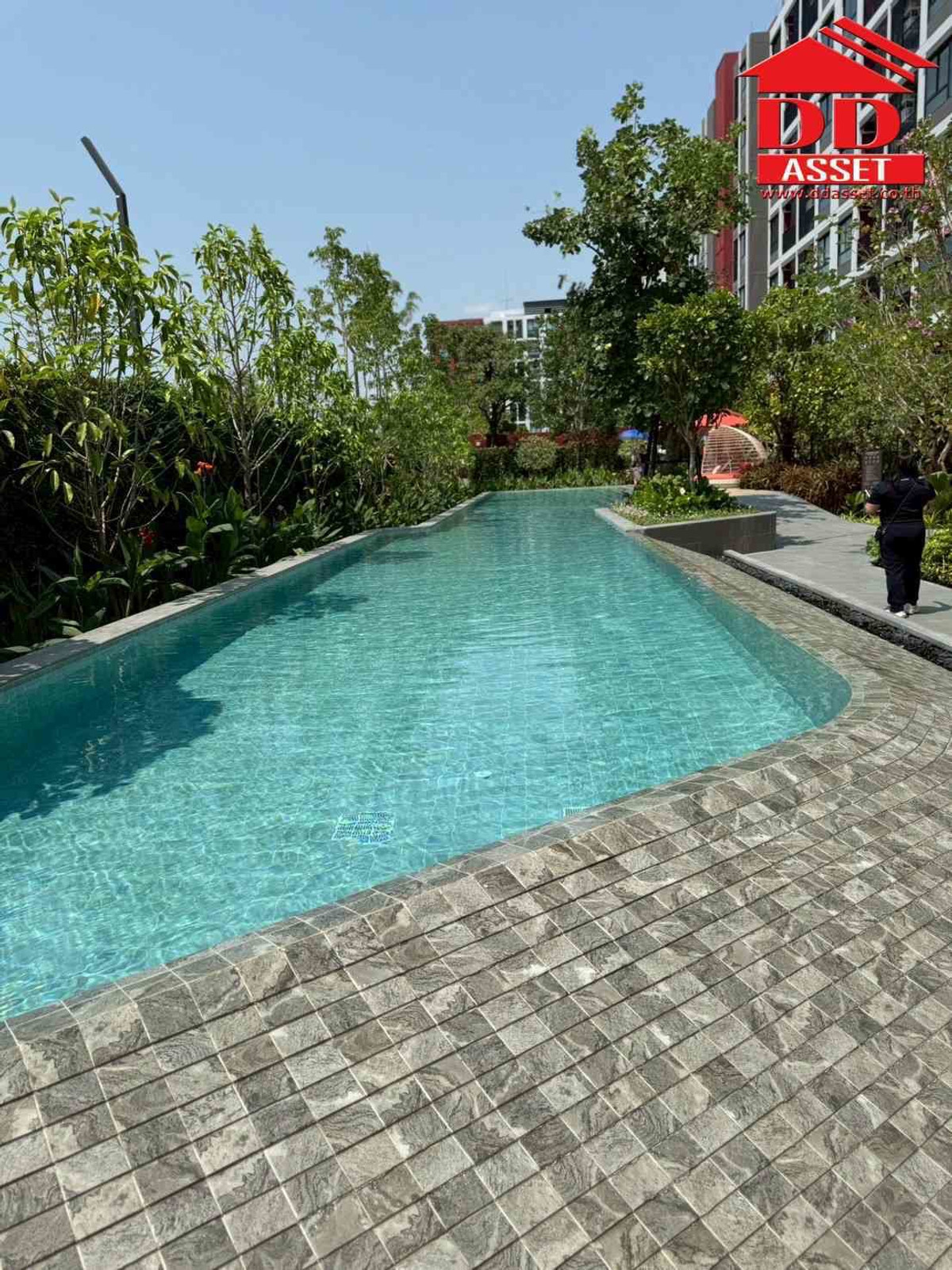 For RentCondoPathum Thani,Rangsit, Thammasat : For rent, dcondo Vivid Rangsit, new condo, opposite Bangkok University, dcondo Vivid Rangsit, property code: C8426