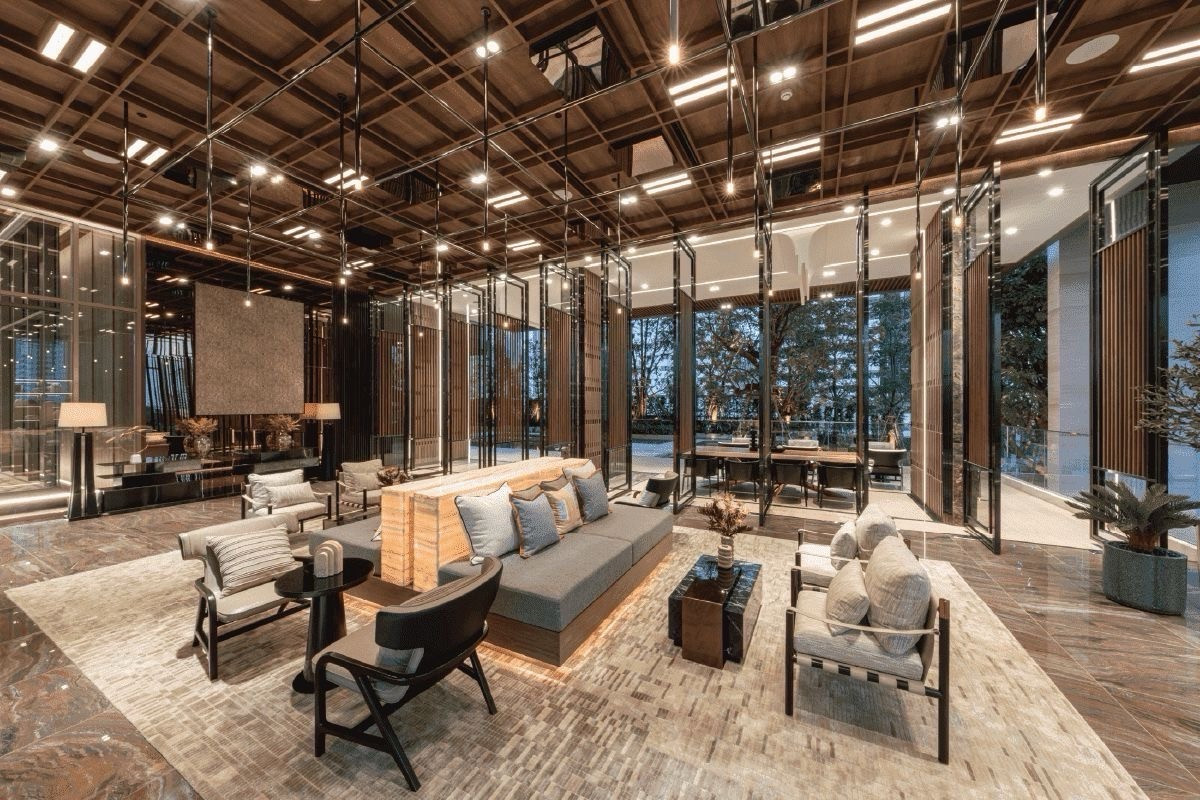 For SaleCondoSukhumvit, Asoke, Thonglor : 🔥Building closed promotion!!🔥 Rhythm Ekkamai Estate is very cheap!!!! 5,090,000 only, discount to millions, investment return 7%🔥 ☎️Call: 094-162-4424