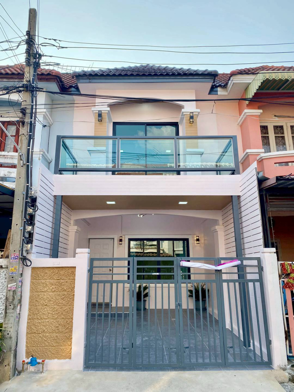 For SaleTownhomeNonthaburi, Bang Yai, Bangbuathong : For Sale Townhouse/Townhome , Baan Narisa Baan Kluay-Sai Noi , newly renovated , Phimonrat , Bang Bua Thong , Nonthaburi , CX-149314