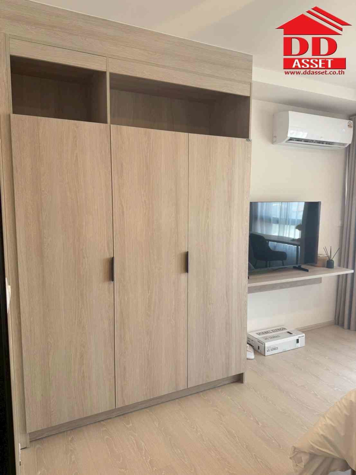 For RentCondoPathum Thani,Rangsit, Thammasat : For rent, dcondo Vivid Rangsit, new condo, opposite Bangkok University, dcondo Vivid Rangsit, property code: C8426