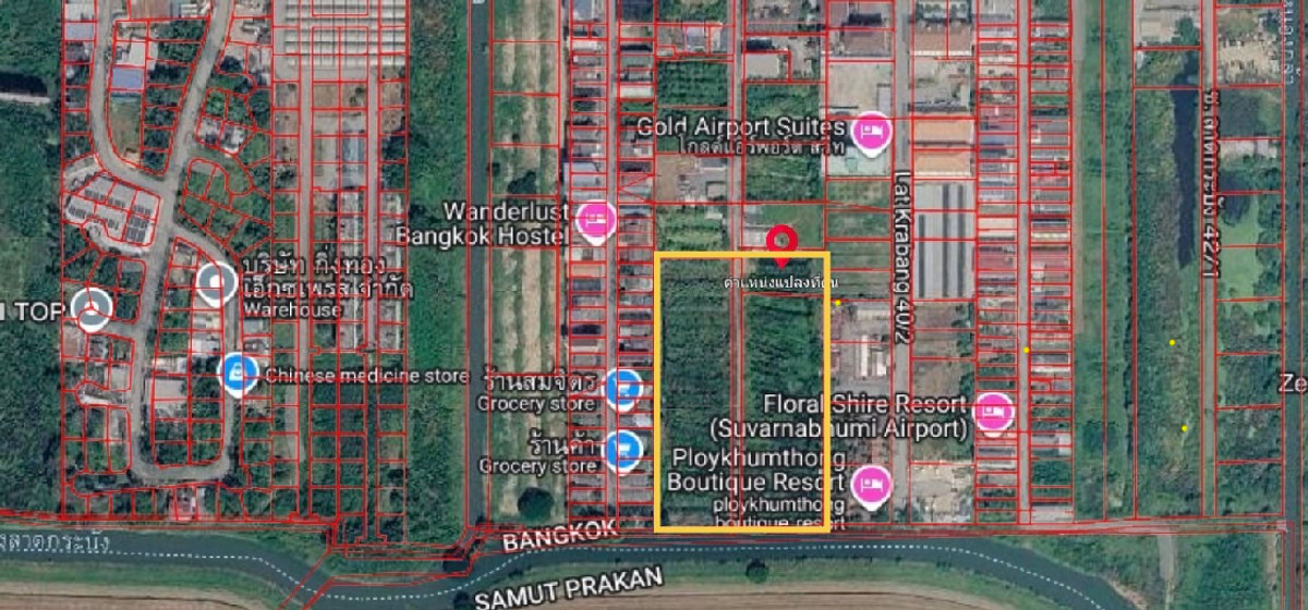 For SaleLandLadkrabang, Suwannaphum Airport : Land Soi Ladkrabang 40/1 / (For Sale), Land Soi Ladkrabang 40/1 / (FOR SALE) BZD154