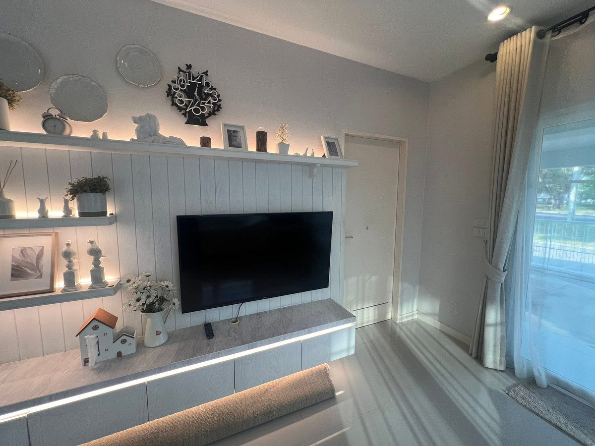 For RentHouseSamut Prakan,Samrong : Single house for rent, Villaggio Bangna-Trad Km.26, Soi ABAC Bangna. Near ABAC Bangna University