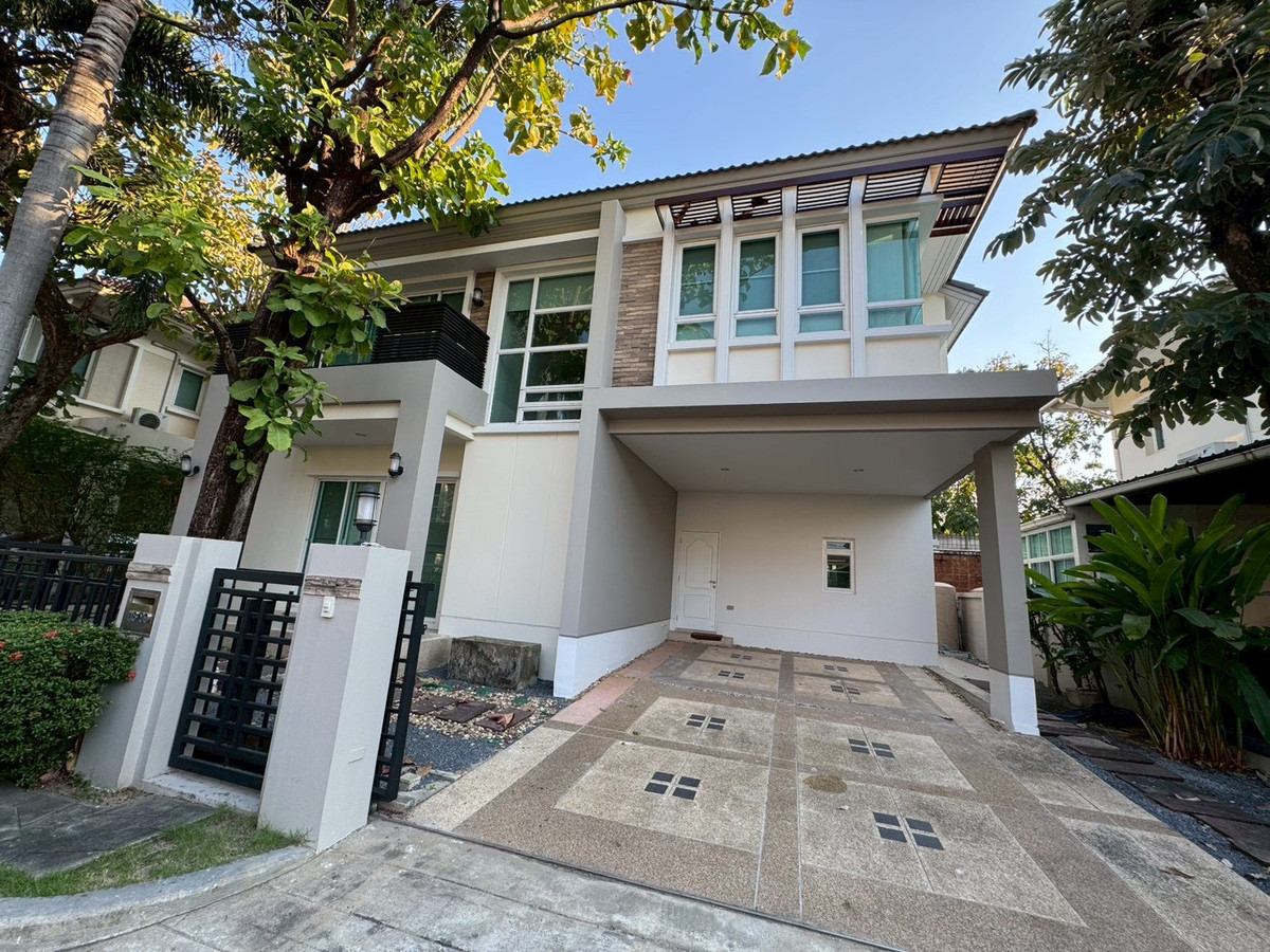 ให้เช่าบ้านนวมินทร์ รามอินทรา : 🌲🏠 ให้เช่าบ้านเดี่ยว หมู่บ้านบางกอก บูเลอวาร์ด รัชดา - รามอินทรา 2 