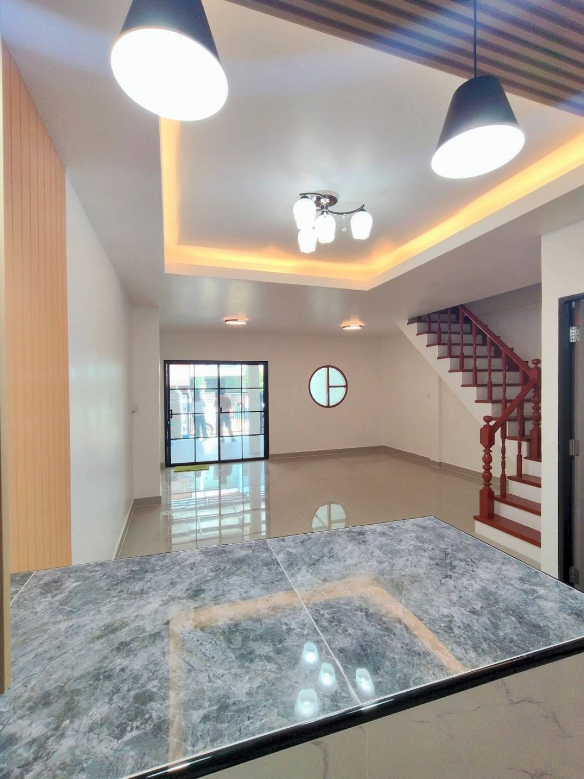 For SaleTownhomePathum Thani,Rangsit, Thammasat : For Sale Townhouse/Townhome  , Baan Thara Rin  Khlong 2 , wide frontage , newly renovated , Khu Khot , Lam Luk Ka , Pathum Thani , CX-146196
