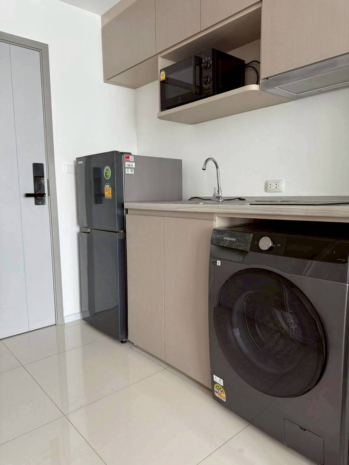 ให้เช่าคอนโดมีนบุรี-ร่มเกล้า : #L124🎉 230369 ให้เช่าคอนโด (รหัสเดิมS521)  ดิออริจิ้น ราม209 อินเตอร์เชนจ์