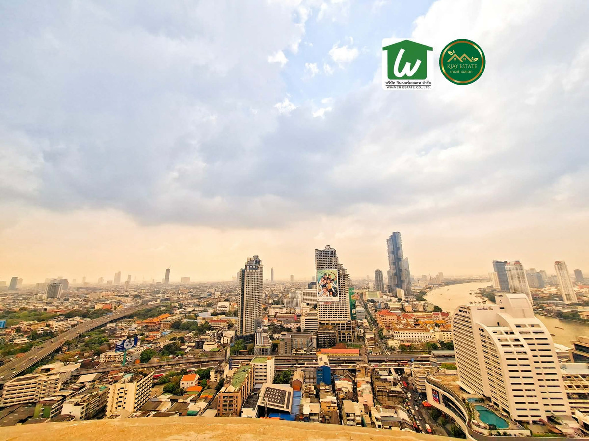 ให้เช่าคอนโดสีลม ศาลาแดง บางรัก : ให้เช่าด่วน State Tower Silom - 2 ห้องนอน  วิวเจ้าพระยา เพียง 🔥 38,𝟎𝟎𝟎/เดือน🔥BTS สะพานตากสิน ห้องสวย พร้อมอยู่