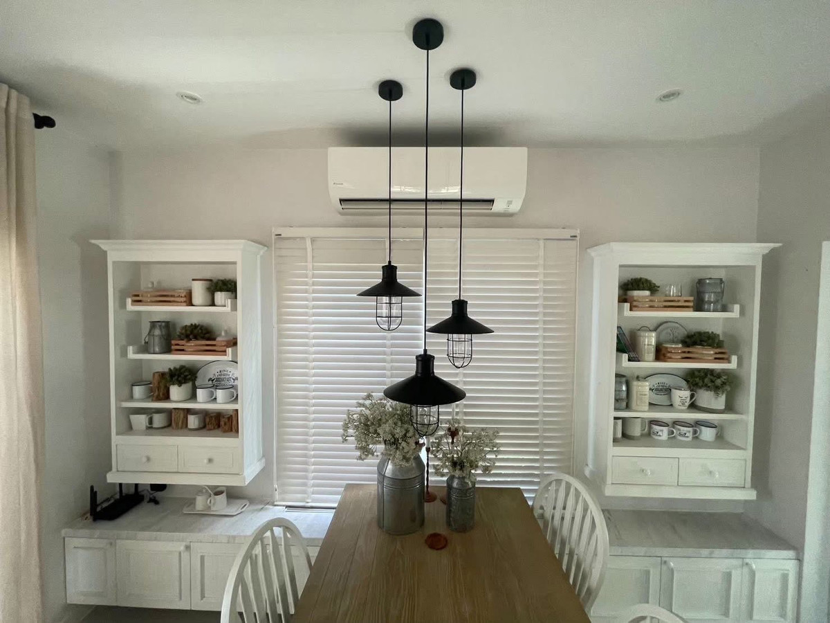 For RentHouseSamut Prakan,Samrong : Single house for rent, Villaggio Bangna-Trad Km.26, Soi ABAC Bangna. Near ABAC Bangna University